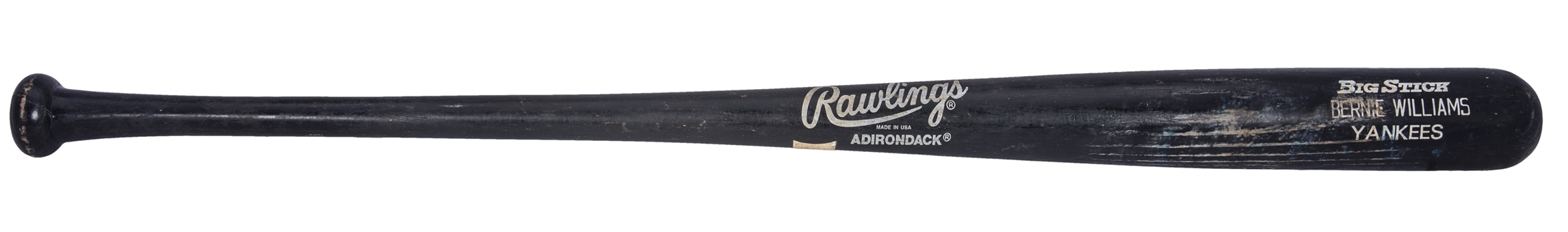 Circa 1996 Bernie Williams Yankees Game Used Rawlings Model Big Stick 433B Bat-World Champs Season (PSA/DNA GU 10)